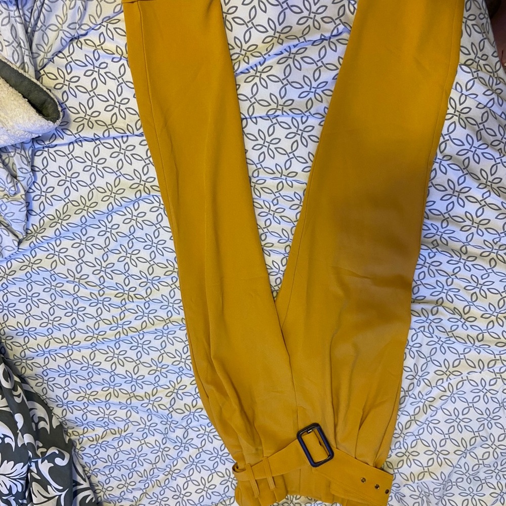 comfy yellow pants